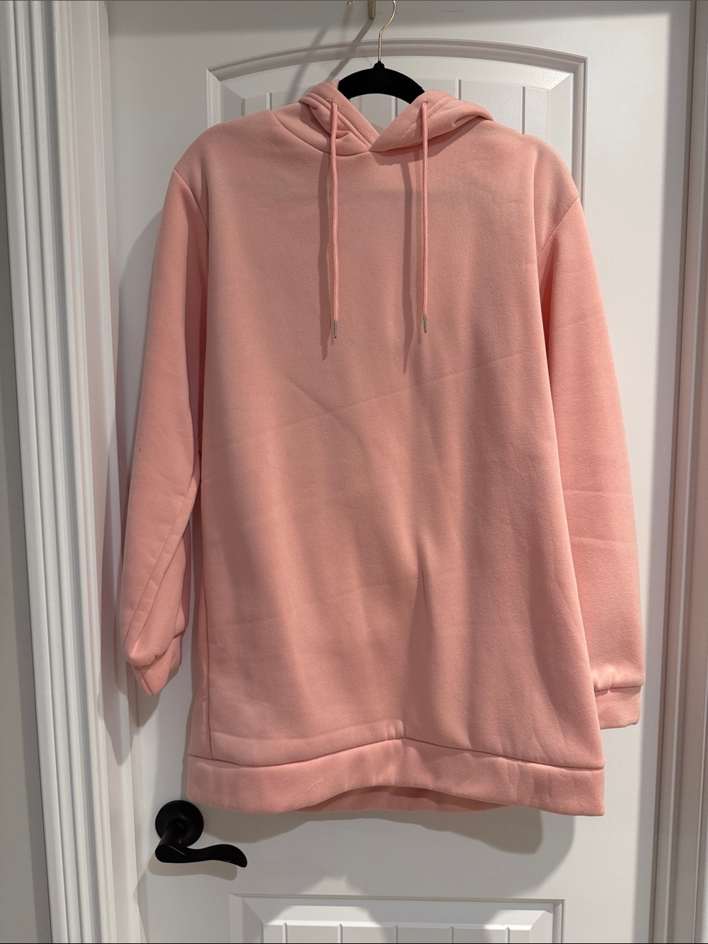 Relaxed-Fit Women's Dusty Pink Pullover Hoodie